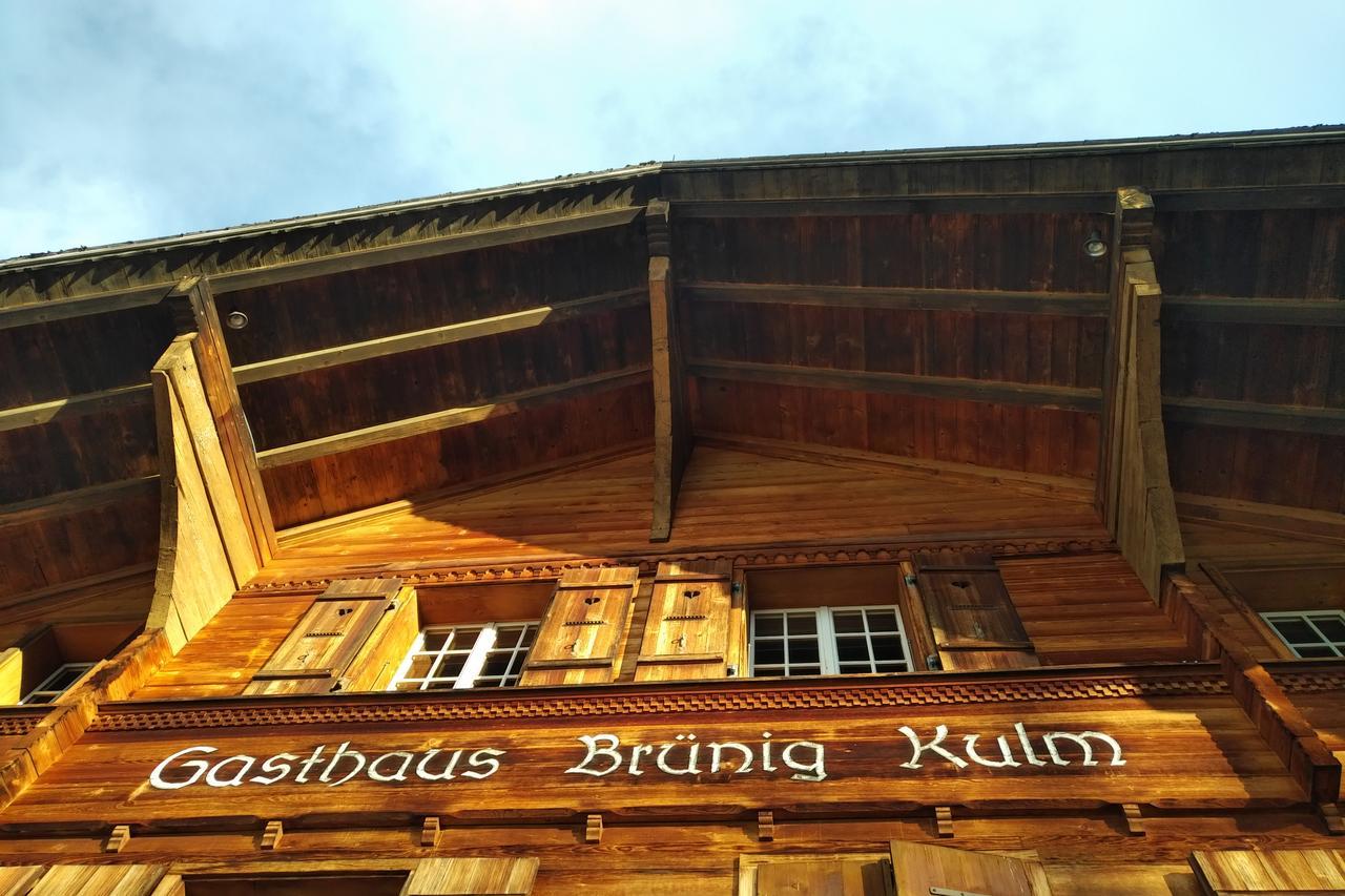 Gasthaus Brunig Kulm Hotel Brunig Pass ภายนอก รูปภาพ