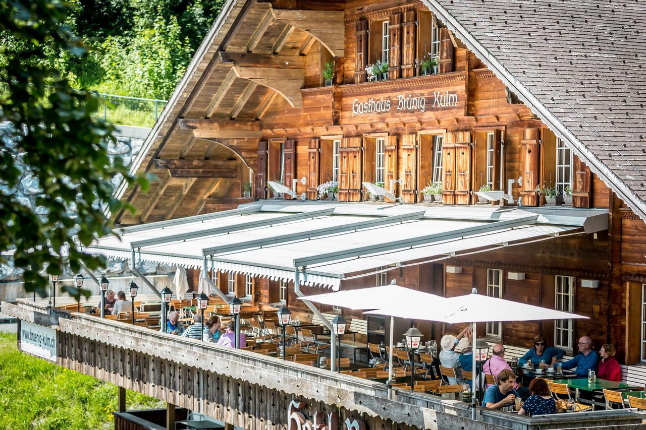 Gasthaus Brunig Kulm Hotel Brunig Pass ภายนอก รูปภาพ